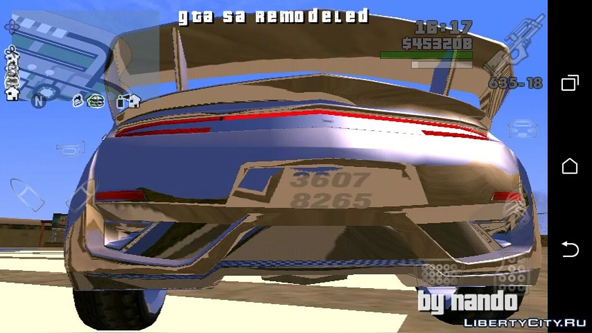 GTA 5 Dinka Jester (только DFF) / GTA San Andreas (iOS, Android)