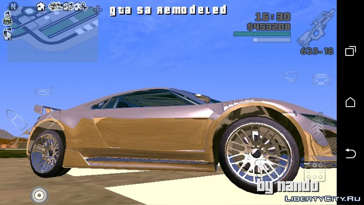 GTA 5 Dinka Jester (только DFF) / GTA San Andreas (iOS, Android)
