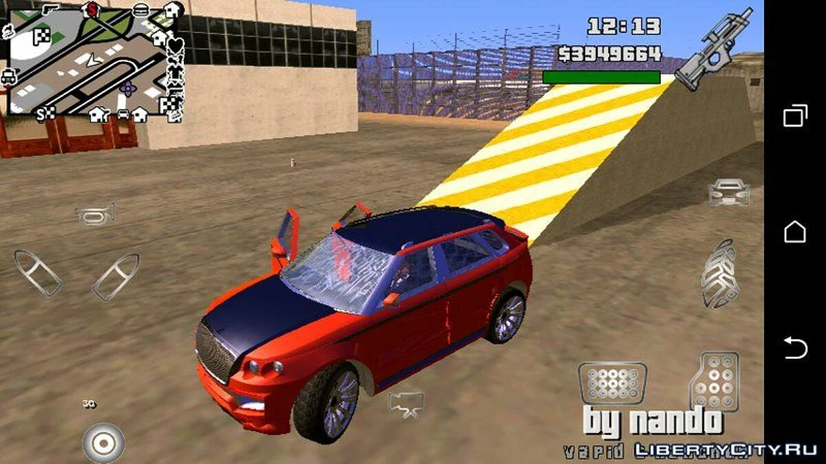 GTA 5 Enus Huntley-S (только DFF) / GTA San Andreas (iOS, Android)