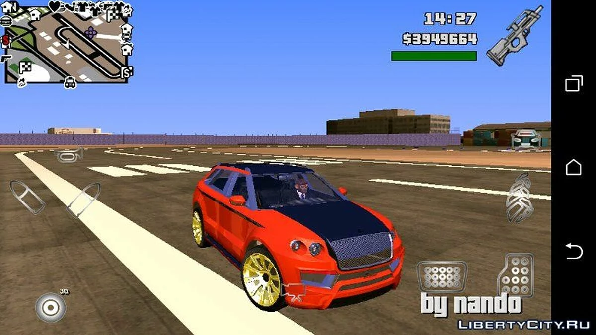 GTA 5 Enus Huntley-S (только DFF) / GTA San Andreas (iOS, Android)