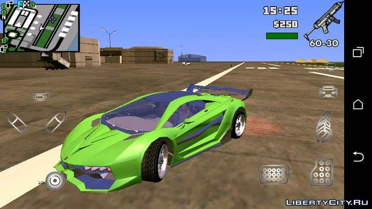 GTA 5 Pegassi Lambo 2017 (только DFF) / GTA San Andreas (iOS, Android)