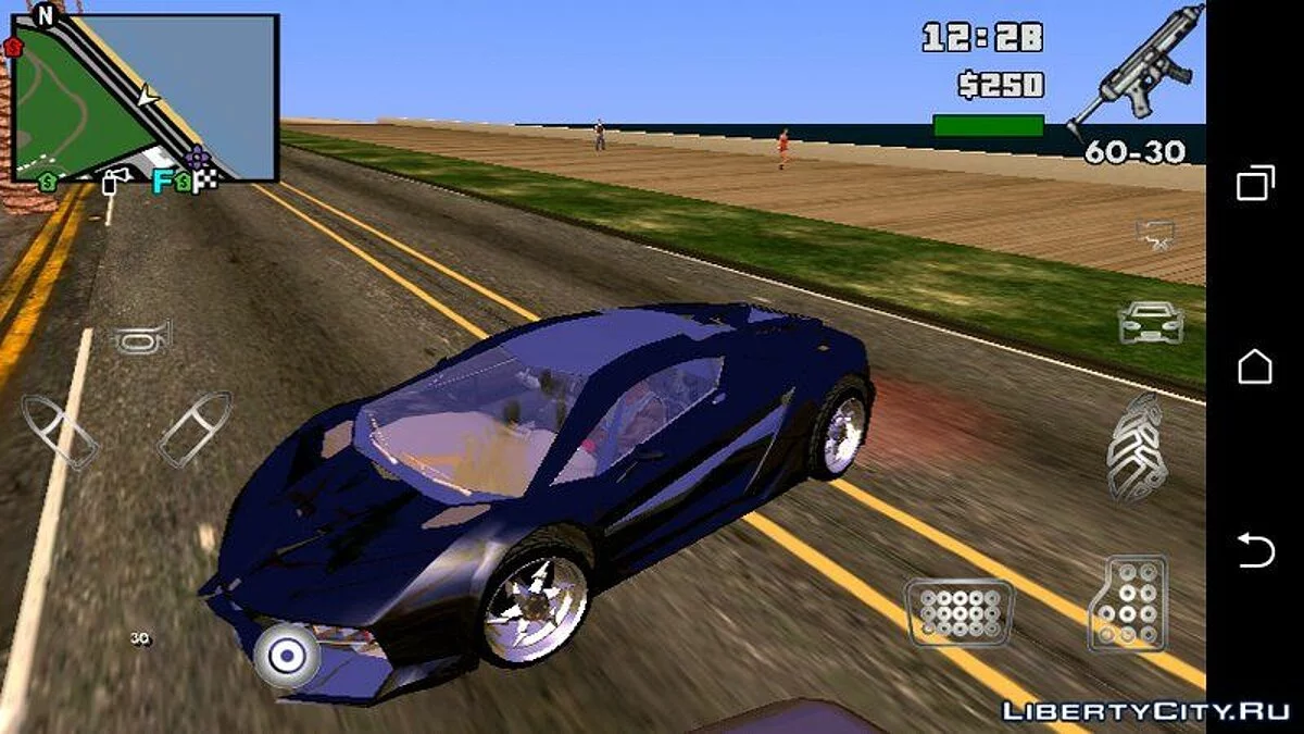 GTA 5 Pegassi Lambo 2017 (только DFF) / GTA San Andreas (iOS, Android)