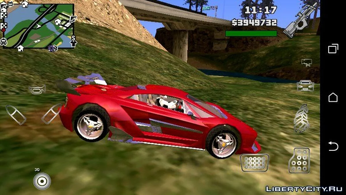 GTA 5 Pegassi Lampo R S C - 1 7 B (только DFF) / GTA San Andreas (iOS, Android)