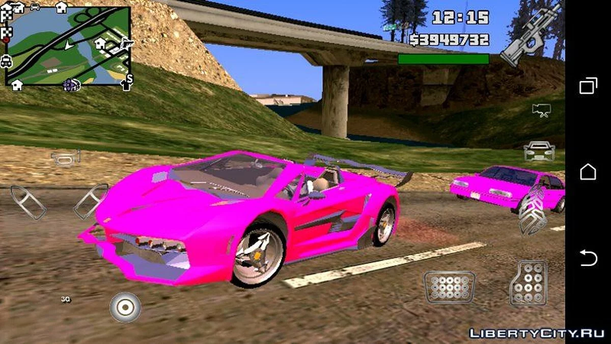 GTA 5 Pegassi Lampo R S C - 1 7 B (только DFF) / GTA San Andreas (iOS, Android)