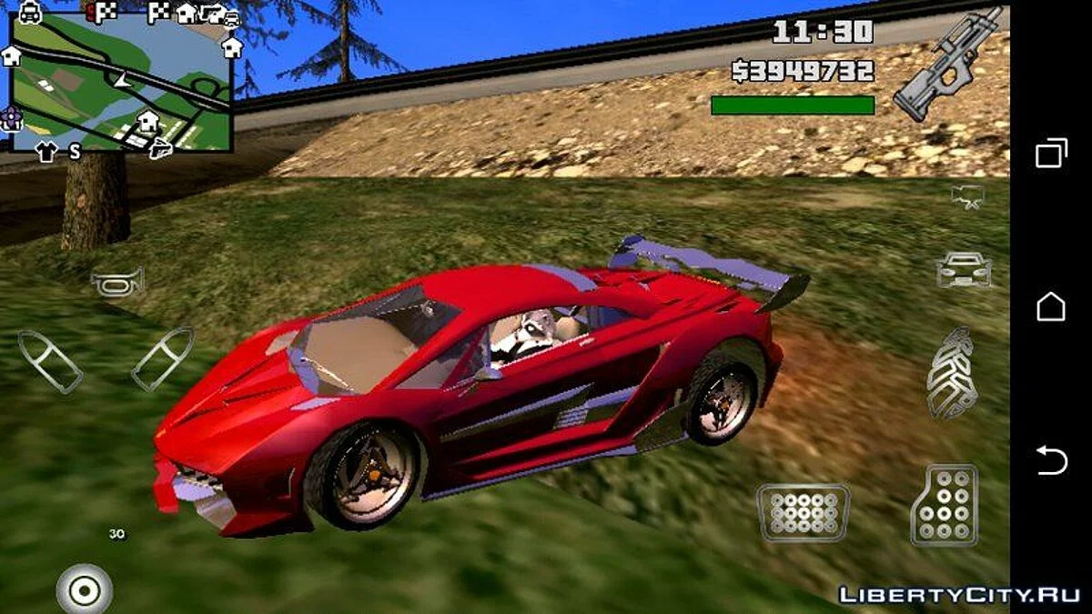 GTA 5 Pegassi Lampo R S C - 1 7 B (только DFF) / GTA San Andreas (iOS, Android)