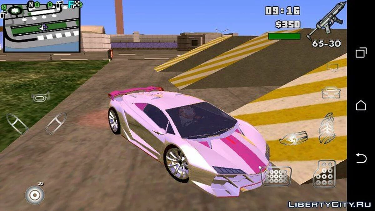 GTA 5 Pegassi Zentorno (только DFF) / GTA San Andreas (iOS, Android)