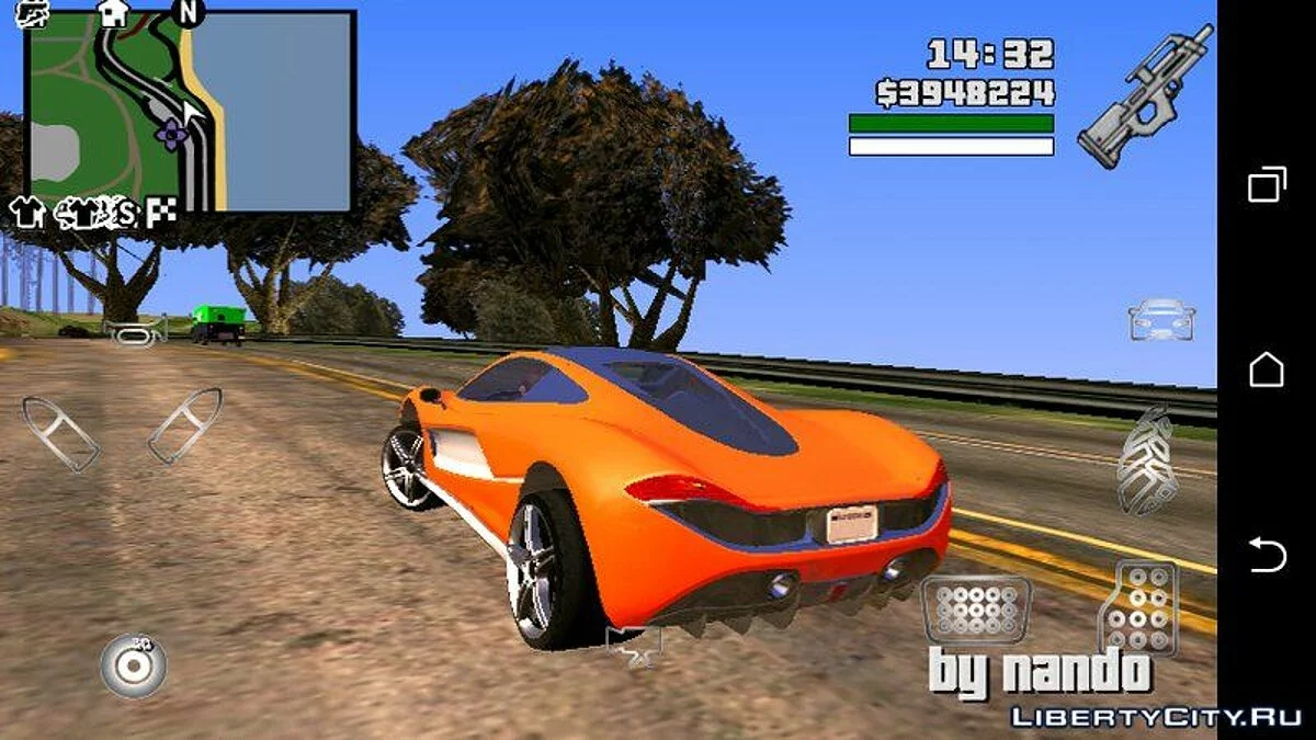 GTA 5 Progen T20 v.3 (только DFF) / GTA San Andreas (iOS, Android)