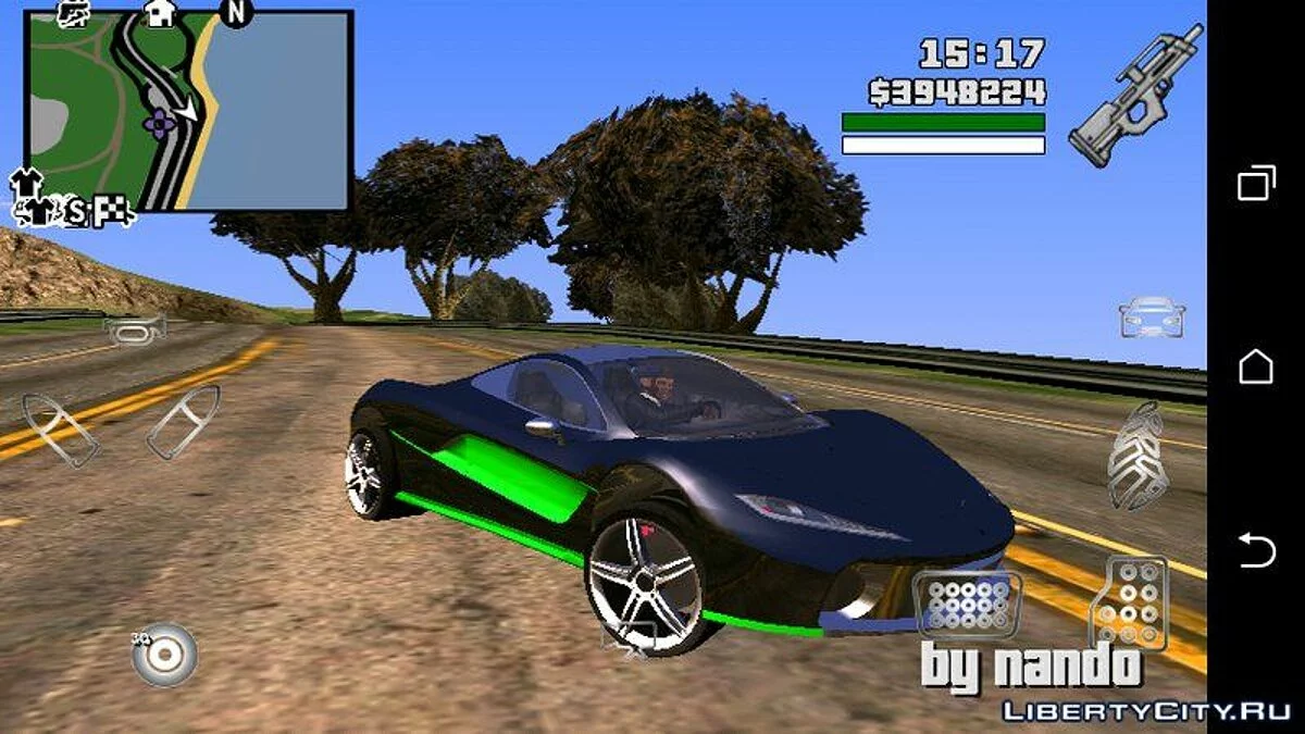 GTA 5 Progen T20 v.3 (только DFF) / GTA San Andreas (iOS, Android)