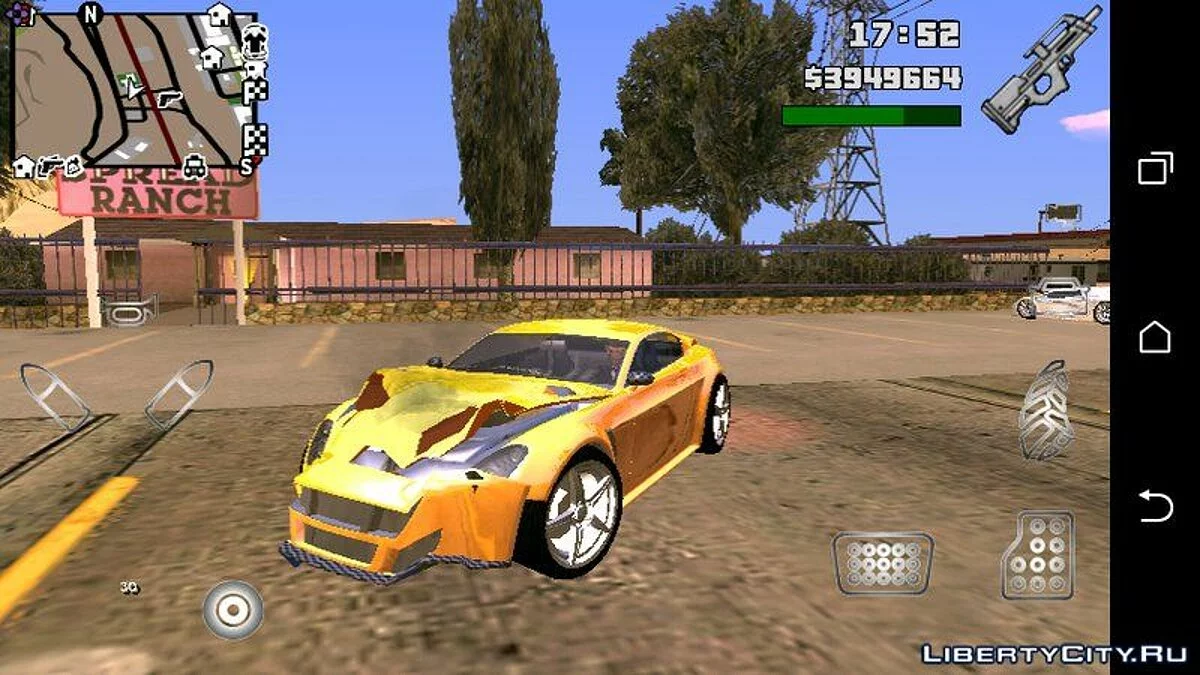 GTA 5 Rapid GT (только DFF) / GTA San Andreas (iOS, Android)
