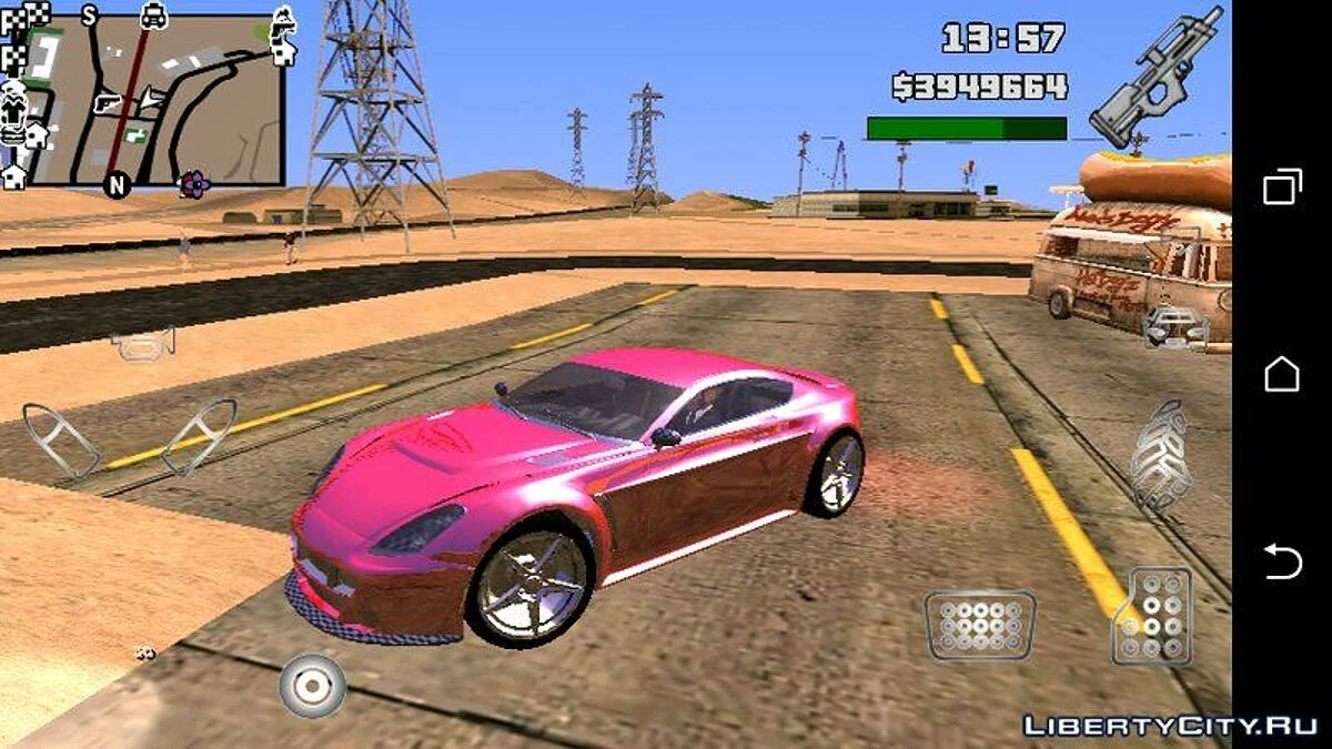 GTA 5 Rapid GT (только DFF) / GTA San Andreas (iOS, Android)