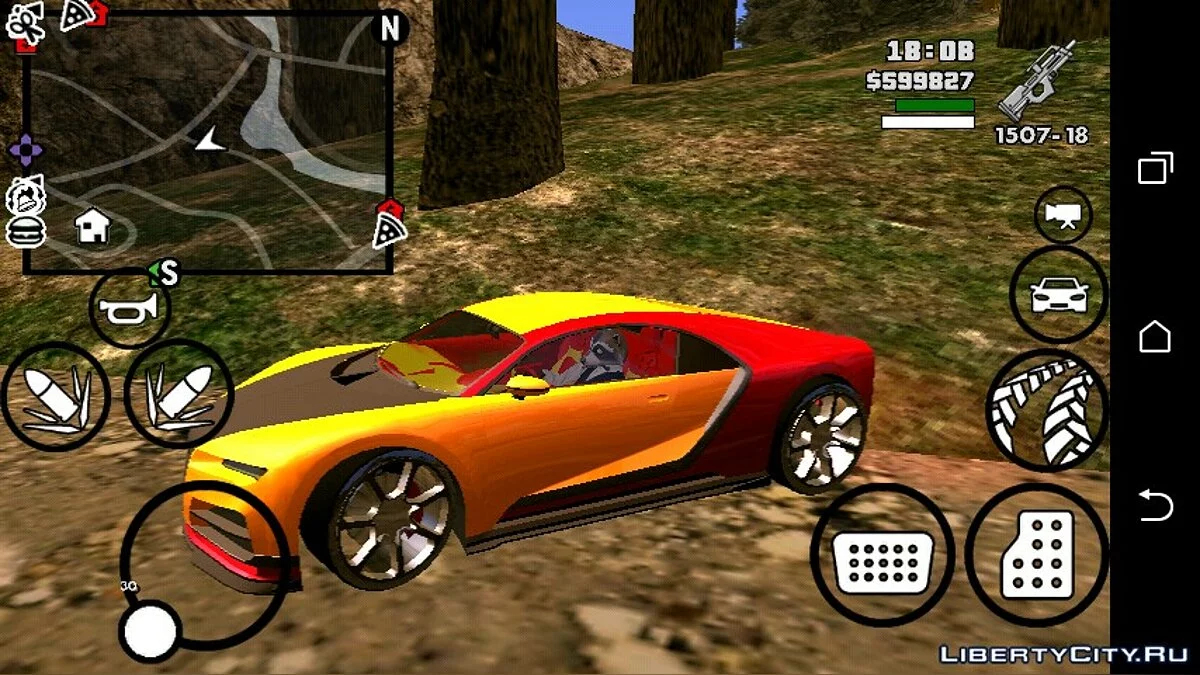 GTA 5 Truffade Nero (только DFF) / GTA San Andreas (iOS, Android)