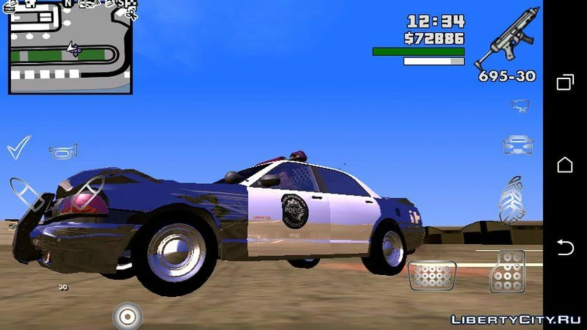 GTA 5 Vapid Police Stainer (только DFF) / GTA San Andreas (iOS, Android)