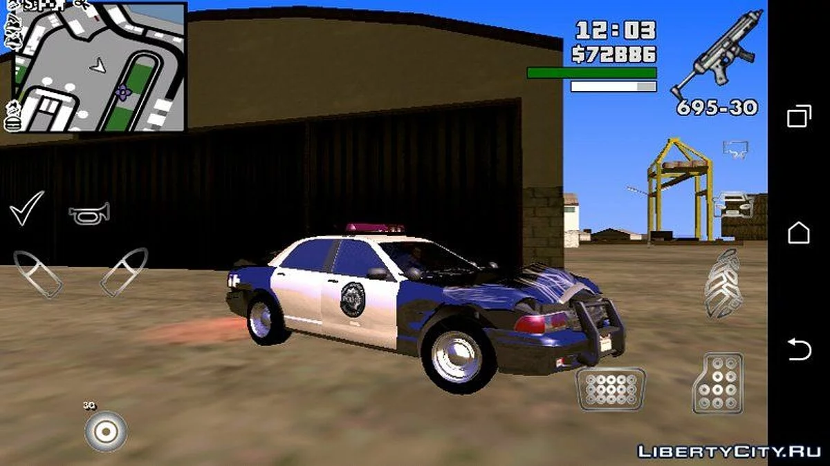 GTA 5 Vapid Police Stainer (только DFF) / GTA San Andreas (iOS, Android)