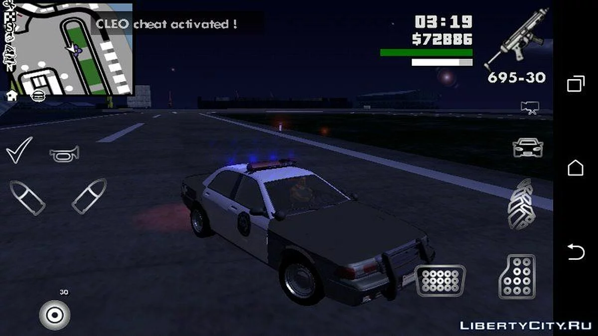 GTA 5 Vapid Police Stainer (только DFF) / GTA San Andreas (iOS, Android)