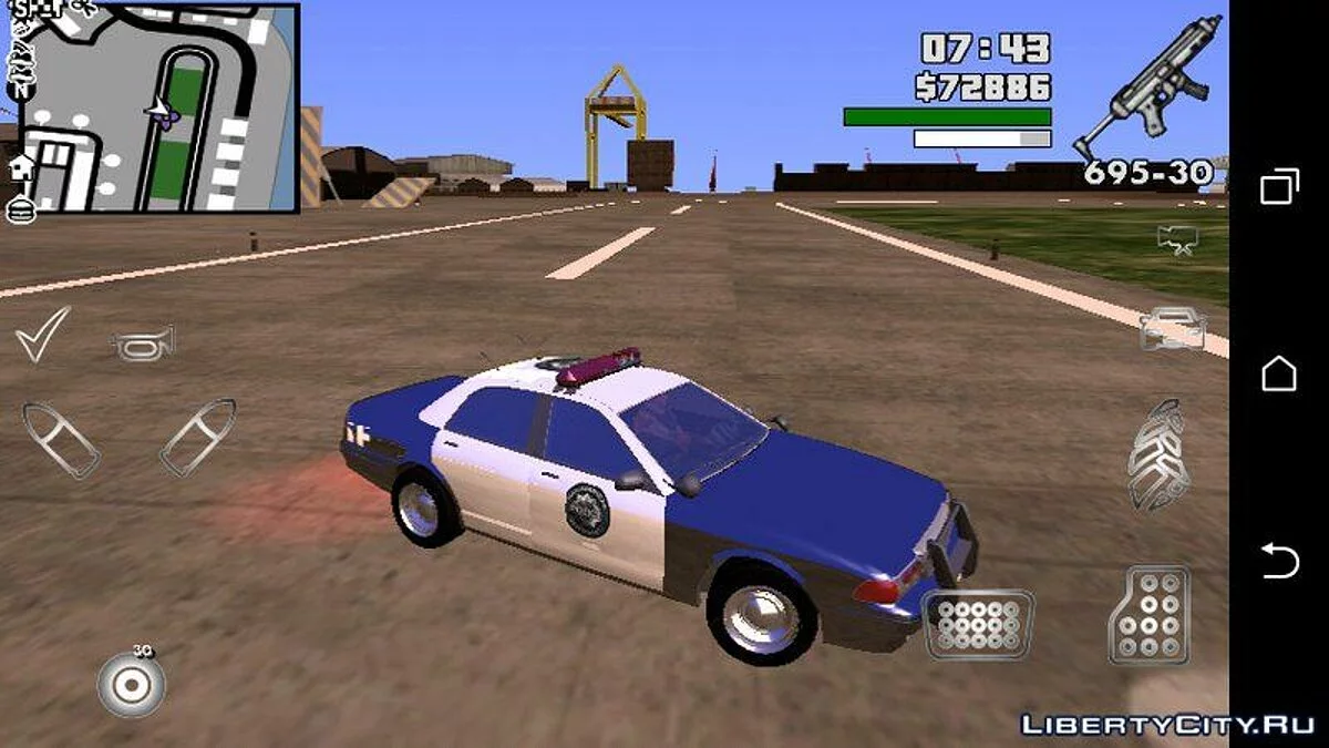 GTA 5 Vapid Police Stainer (только DFF) / GTA San Andreas (iOS, Android)