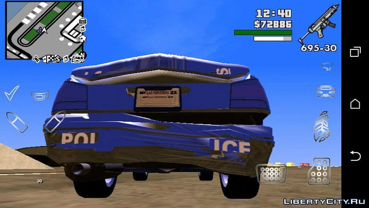 GTA 5 Vapid Police Stainer (только DFF) / GTA San Andreas (iOS, Android)