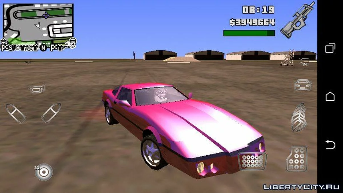 GTA VC Banshee (только DFF) / GTA San Andreas (iOS, Android)