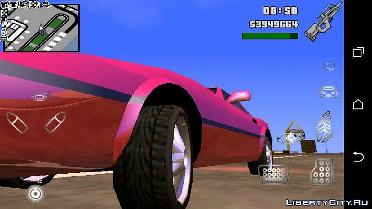 GTA VC Banshee (только DFF) / GTA San Andreas (iOS, Android)