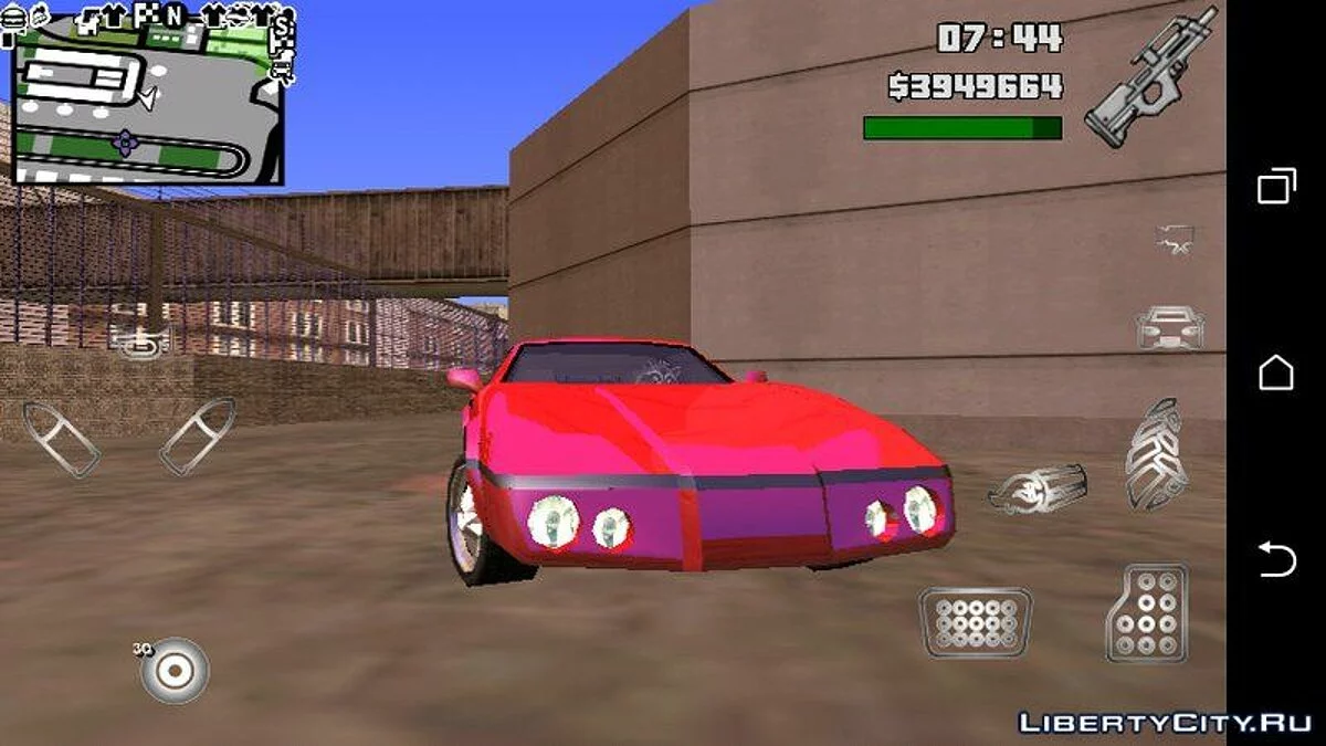 GTA VC Banshee (только DFF) / GTA San Andreas (iOS, Android)
