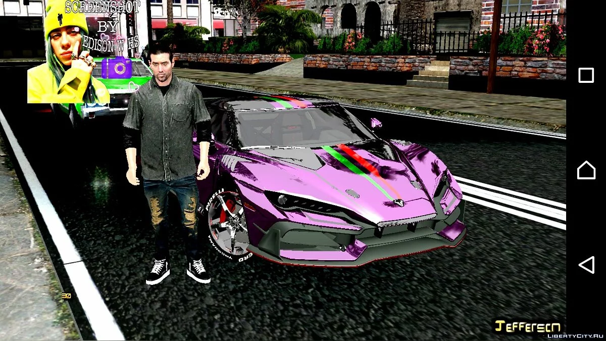 Italdesing Zerouno 19 (только DFF) / GTA San Andreas (iOS, Android)