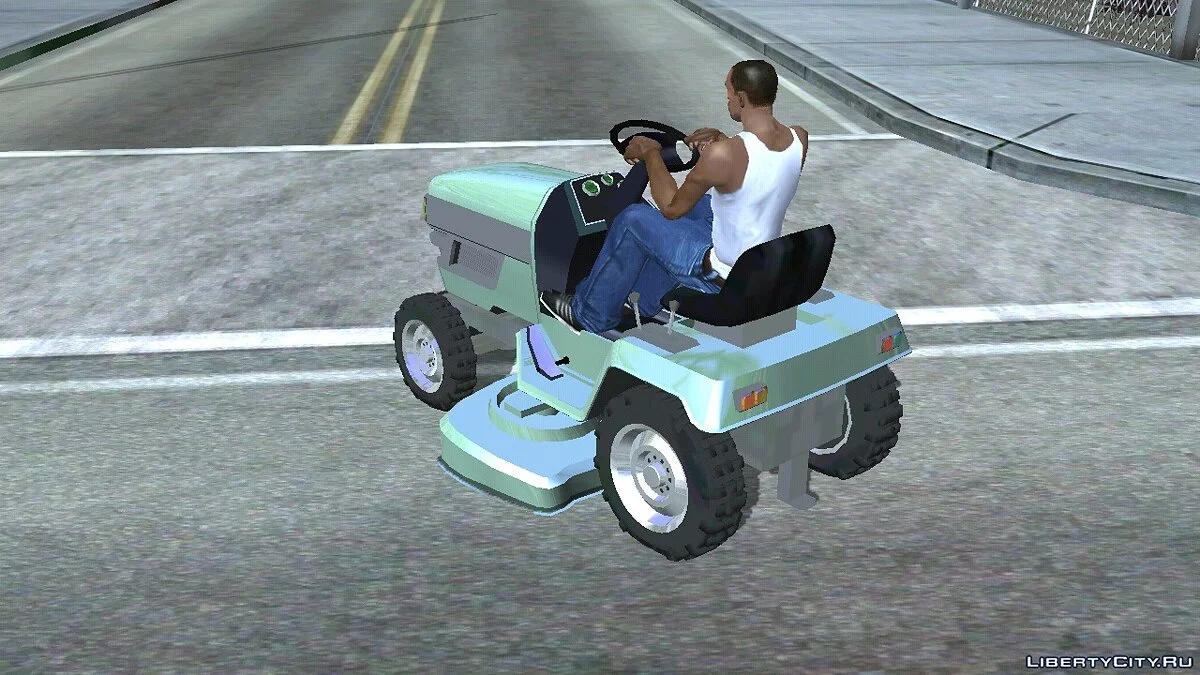 Jacksheepe Lawn Mower (только DFF) / GTA San Andreas (iOS, Android)