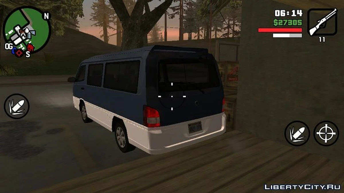 Ssangyong Istana (только DFF) / GTA San Andreas (iOS, Android)