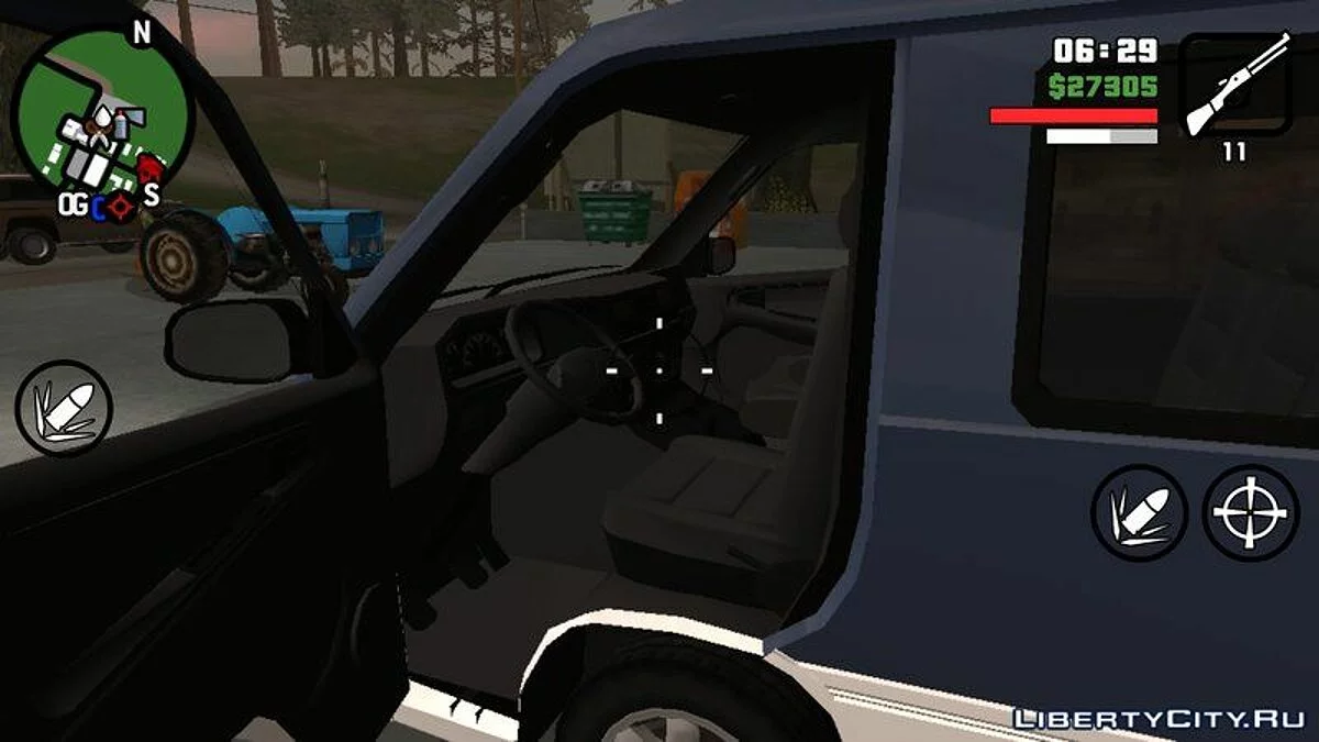 Ssangyong Istana (только DFF) / GTA San Andreas (iOS, Android)