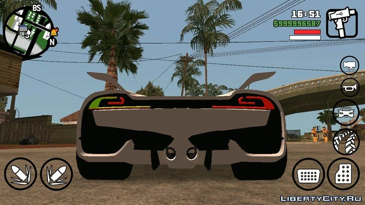 SSC Tuatara (только DFF) / GTA San Andreas (iOS, Android)