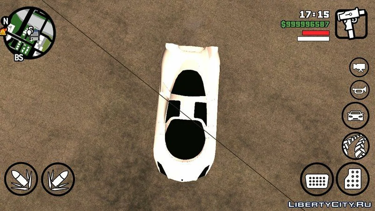 SSC Tuatara (только DFF) / GTA San Andreas (iOS, Android)