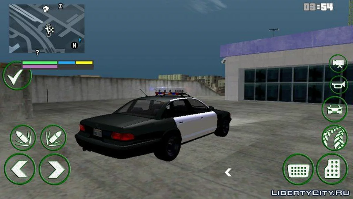 Stanier Police из GTA 4 (только DFF) / GTA San Andreas (iOS, Android)