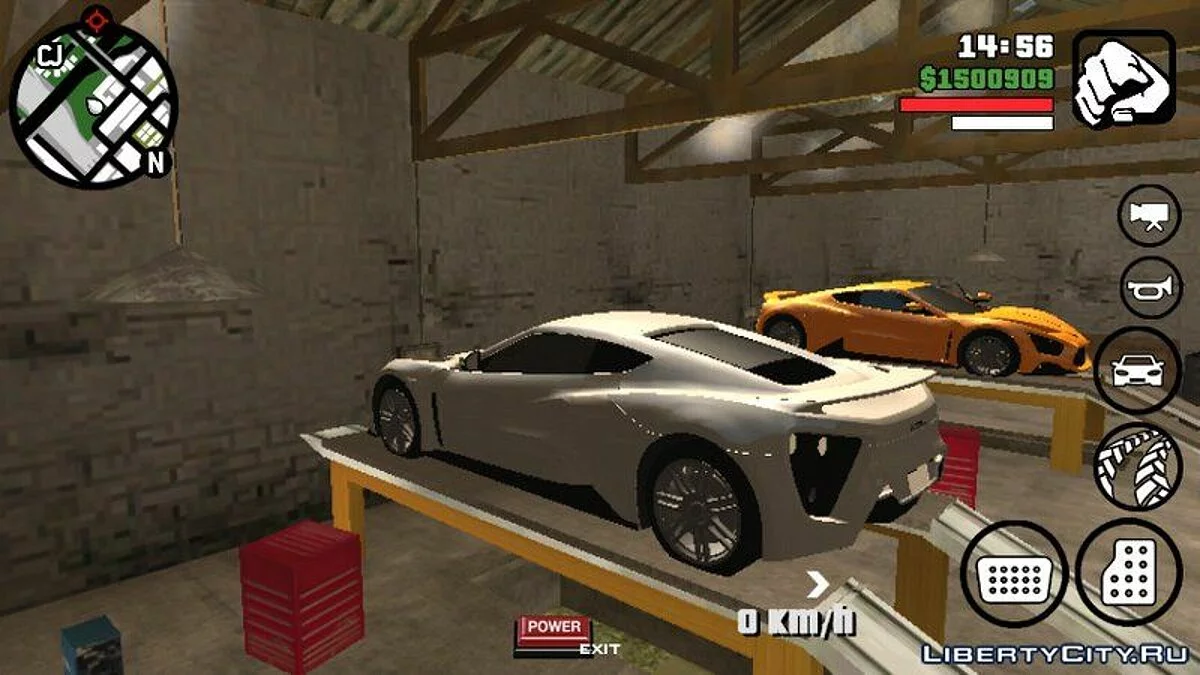 Zenvo ST1 (только DFF) / GTA San Andreas (iOS, Android)
