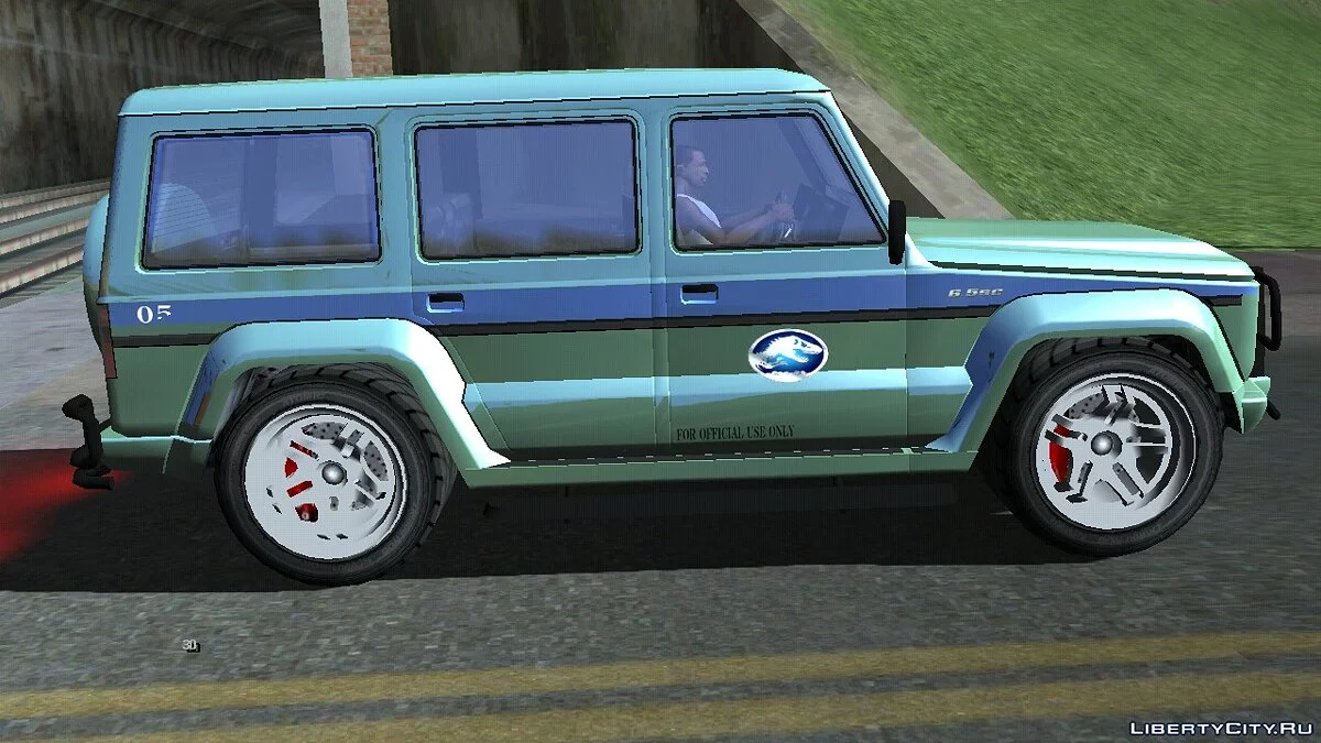 Benefactor Dubsta Jurassic World Security / GTA San Andreas (iOS, Android)