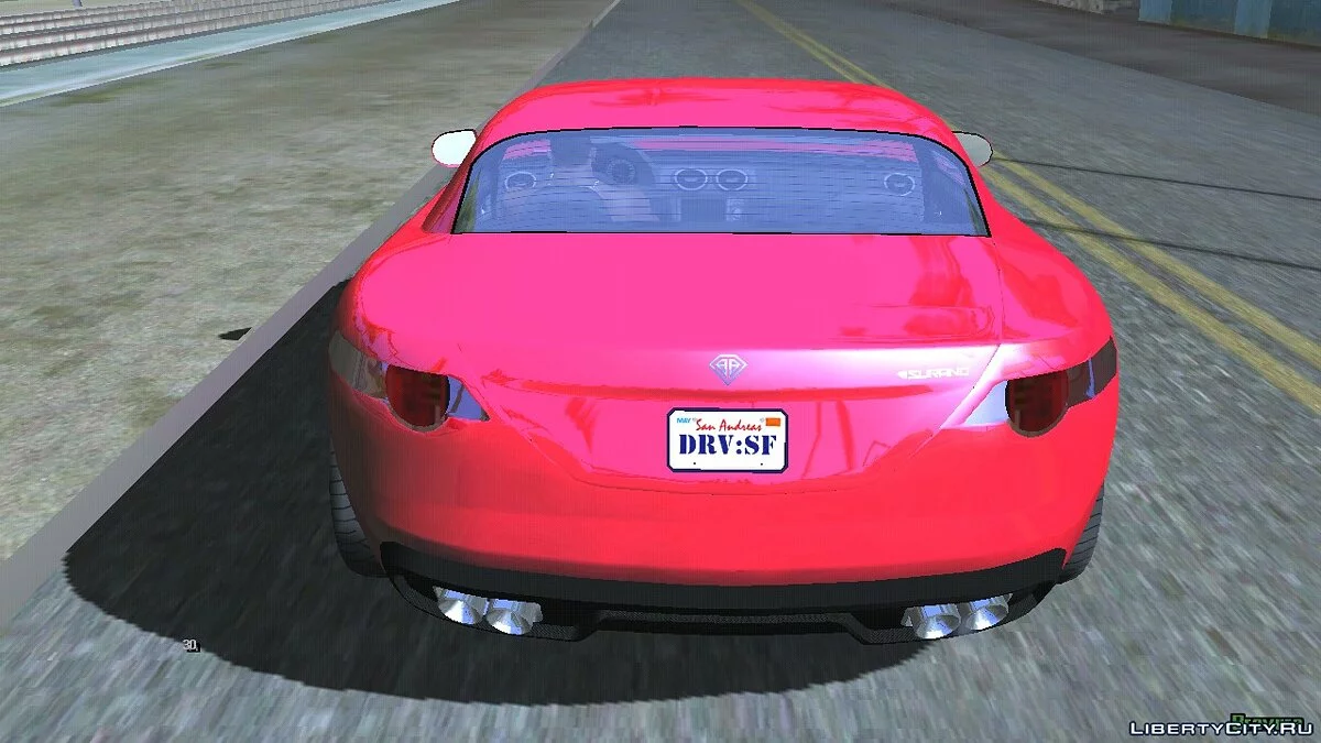 Benefactor Surano GT из GTA 5 / GTA San Andreas (iOS, Android)