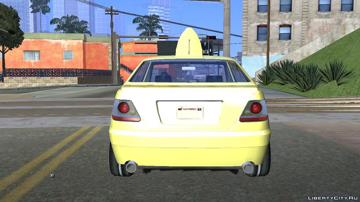 GTA 5 Karin Intruder Taxi (только DFF) / GTA San Andreas (iOS, Android)