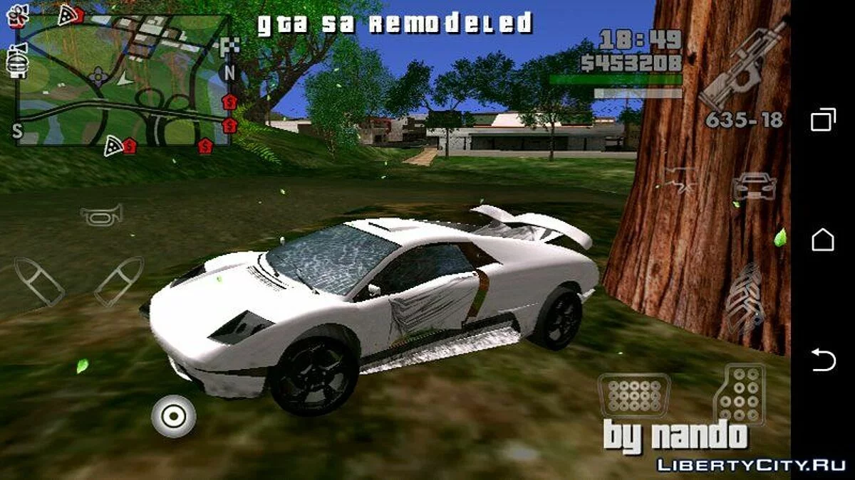 GTA 5 Pegassi Infernus v2 (только DFF) / GTA San Andreas (iOS, Android)