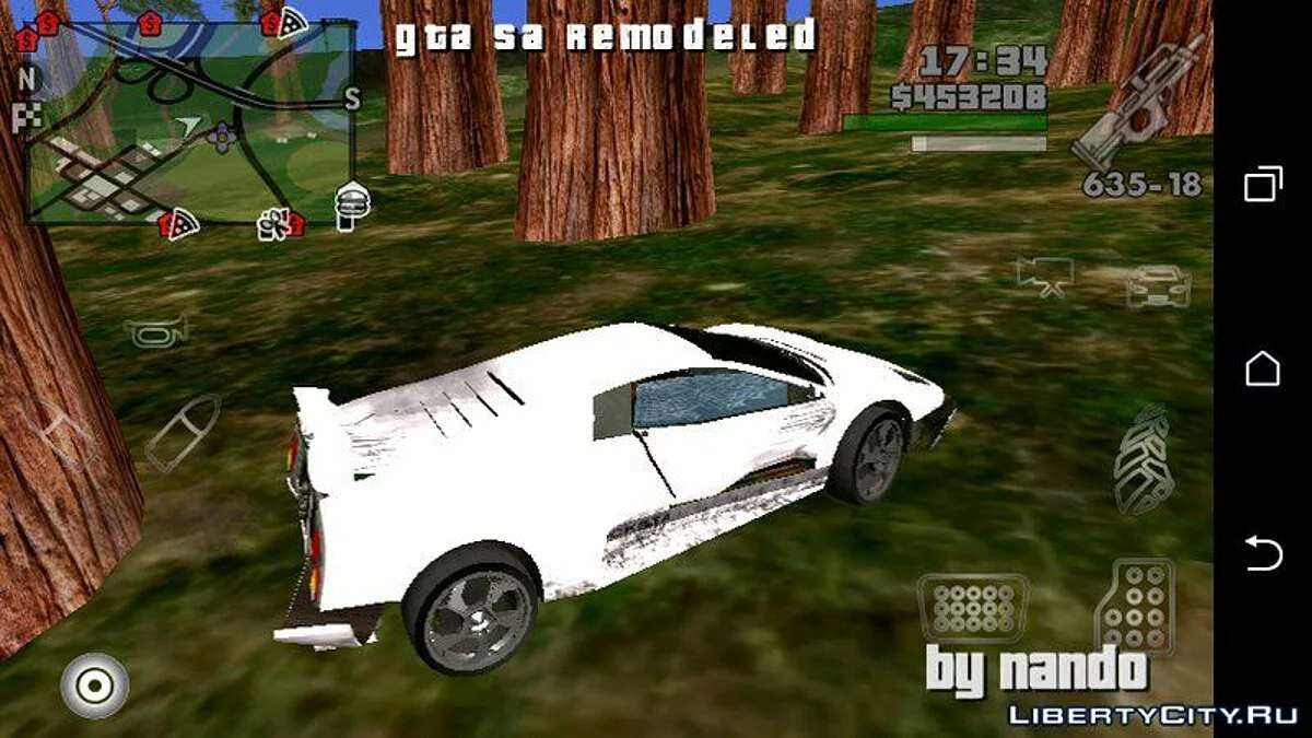GTA 5 Pegassi Infernus v2 (только DFF) / GTA San Andreas (iOS, Android)