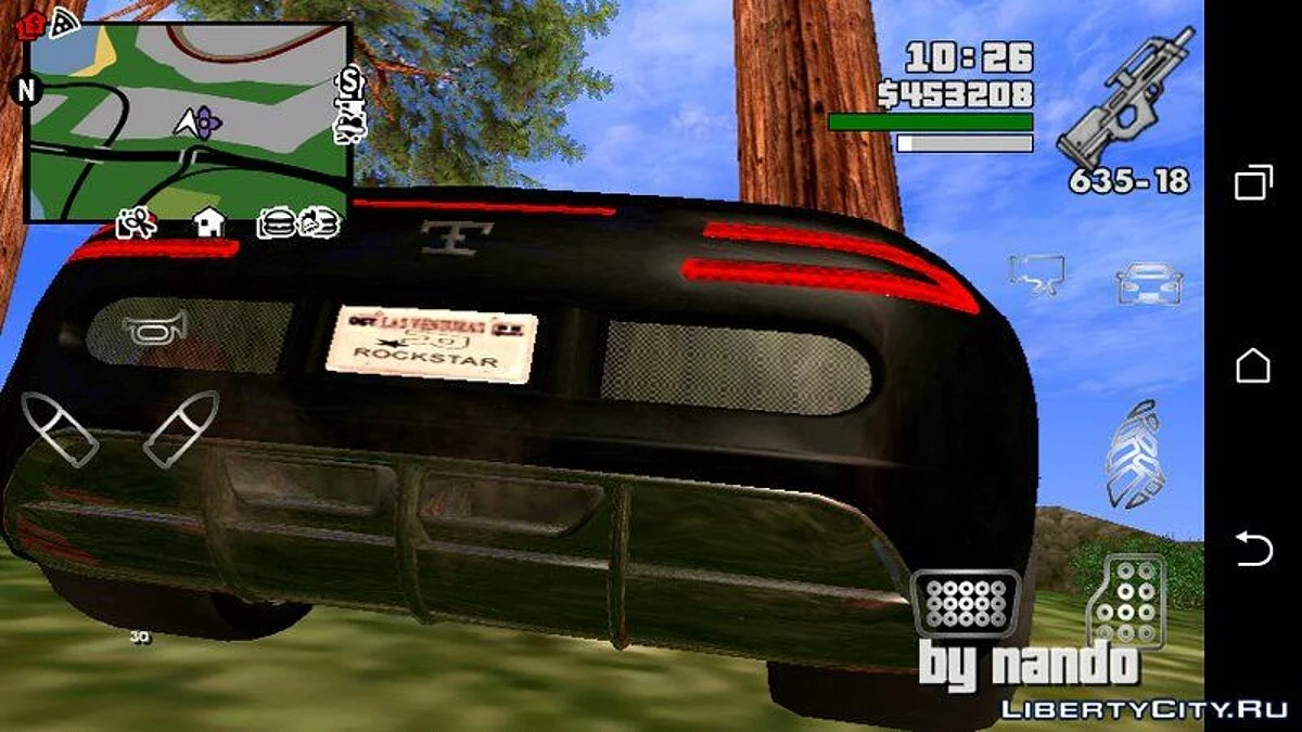 GTA 5 Truffade Adder v2 (только DFF) / GTA San Andreas (iOS, Android)