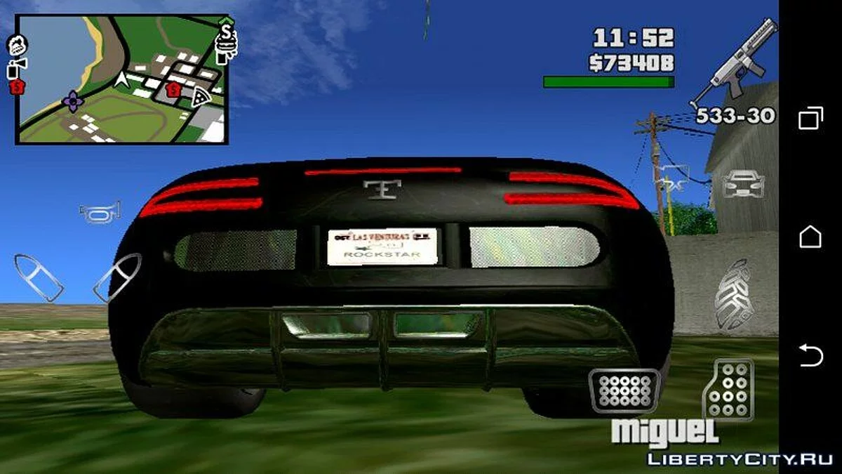 GTA 5 Truffade Adder v2 (только DFF) / GTA San Andreas (iOS, Android)