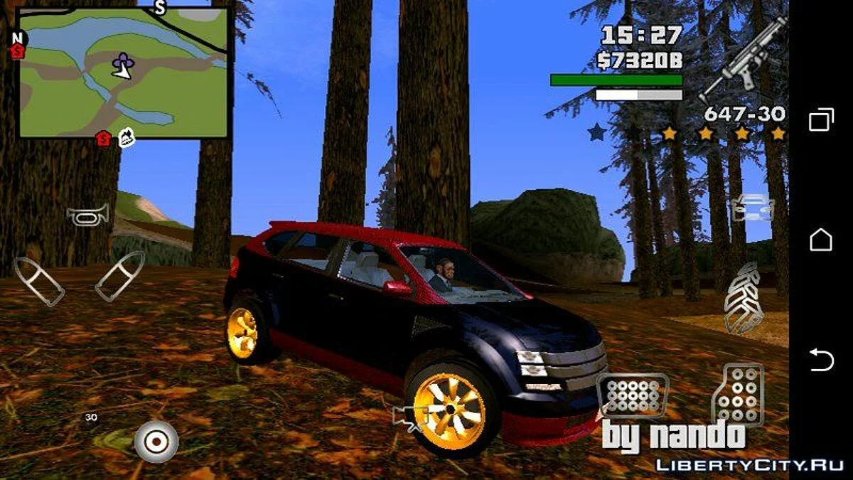 GTA 5 Vapid Radius (только DFF) / GTA San Andreas (iOS, Android)