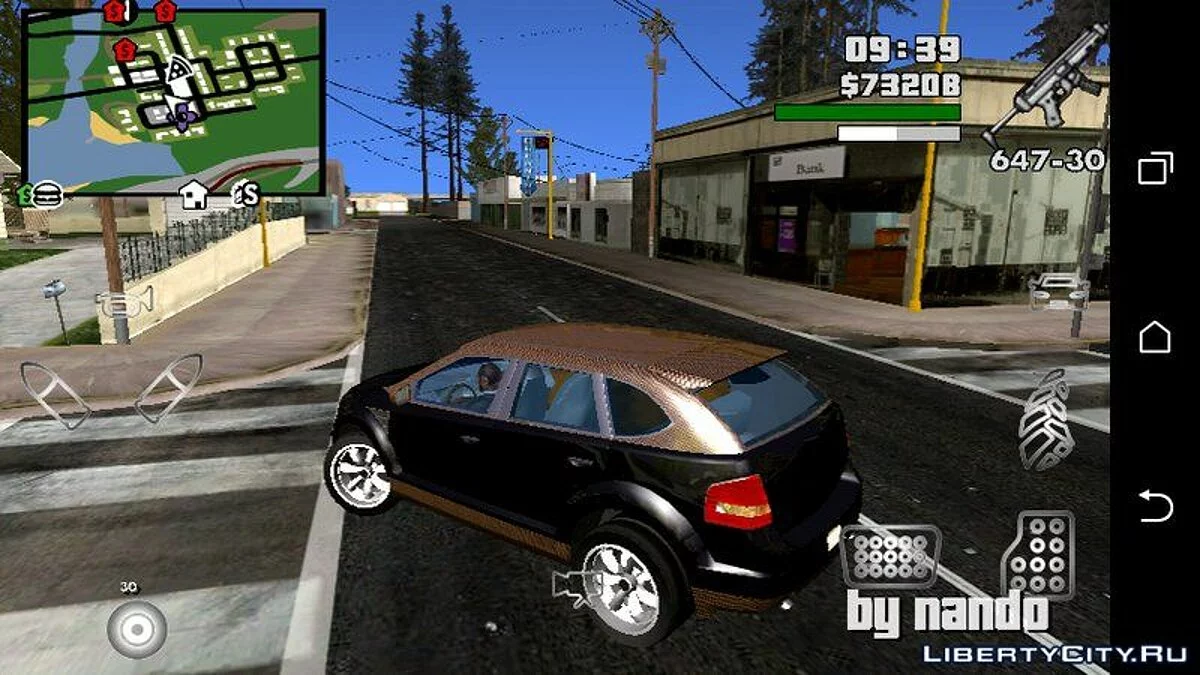 GTA 5 Vapid Radius (только DFF) / GTA San Andreas (iOS, Android)