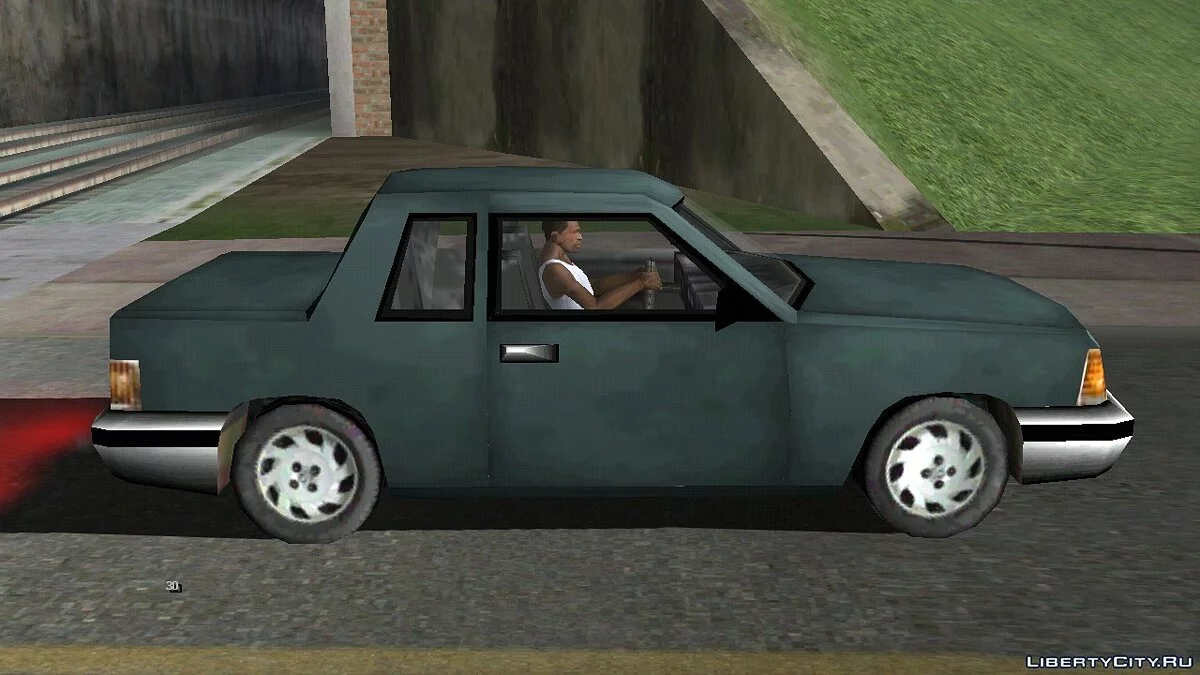 Манана из GTA 3 с трупом в багажнике / GTA San Andreas (iOS, Android)