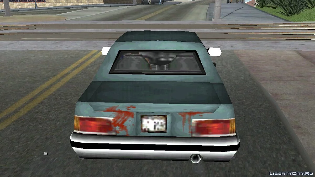 Манана из GTA 3 с трупом в багажнике / GTA San Andreas (iOS, Android)
