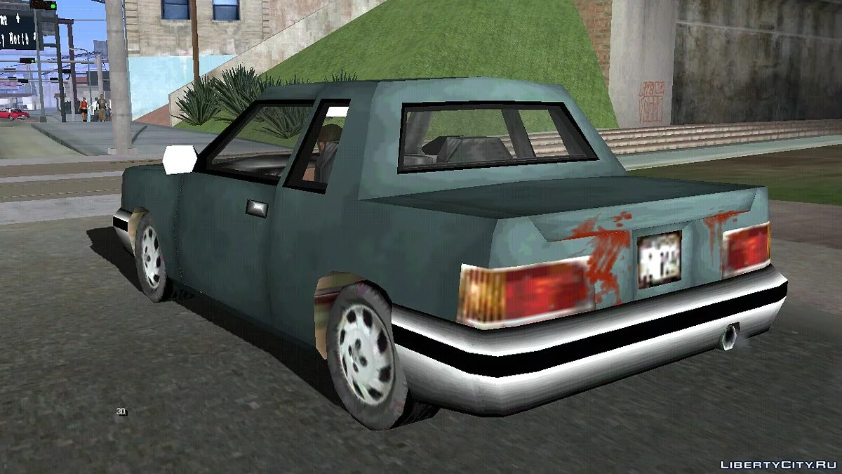 Манана из GTA 3 с трупом в багажнике / GTA San Andreas (iOS, Android)