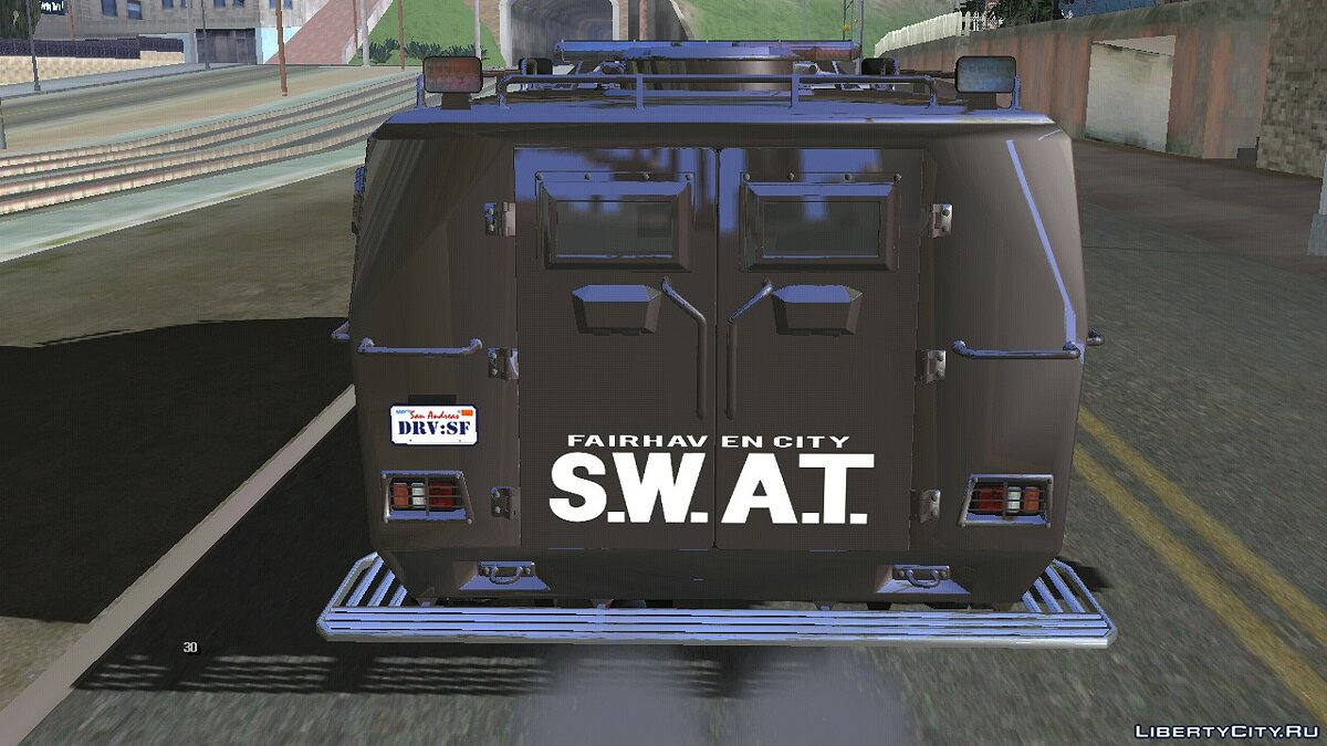 Скачать SWAT Van из NFS MW 2012 для GTA San Andreas (iOS, Android)