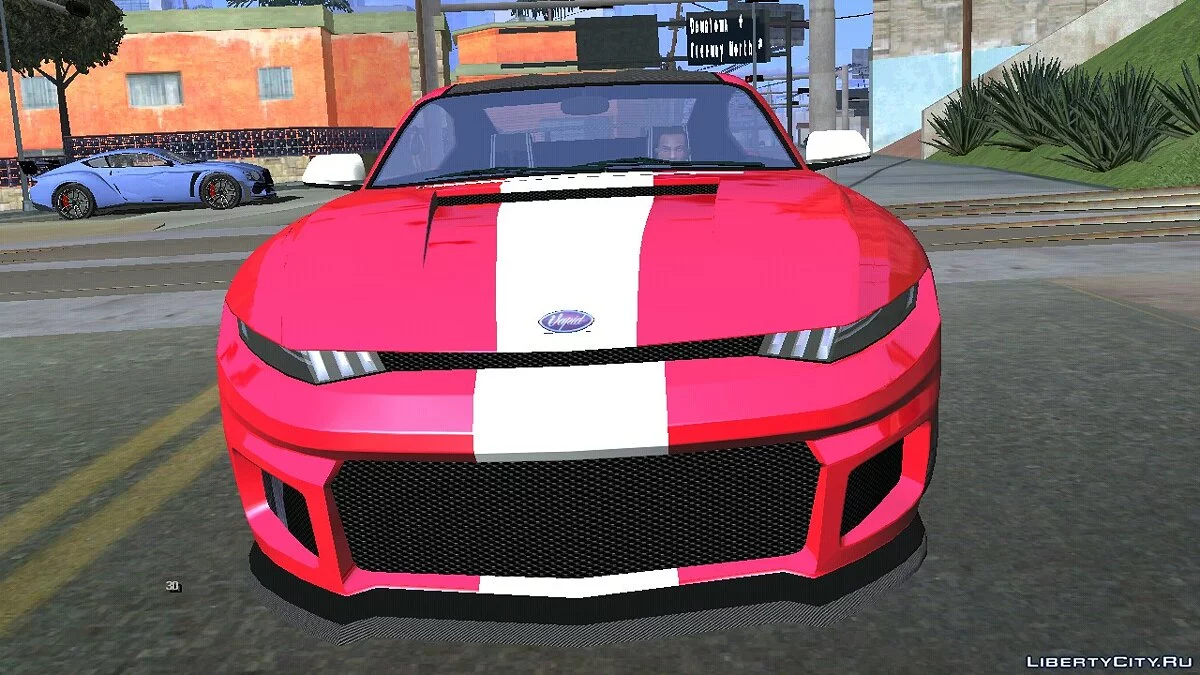 Vapid Dominator GT350R из GTA 5 / GTA San Andreas (iOS, Android)