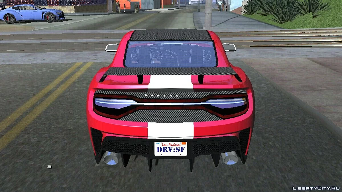 Vapid Dominator GT350R из GTA 5 / GTA San Andreas (iOS, Android)