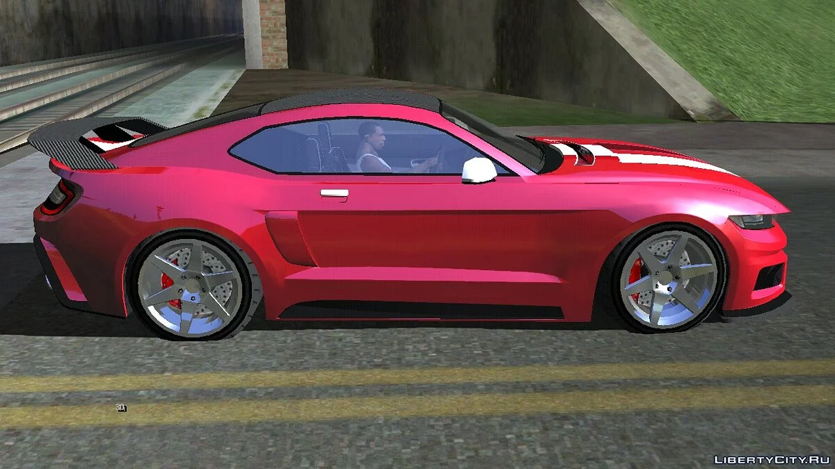 Vapid Dominator GT350R из GTA 5 / GTA San Andreas (iOS, Android)