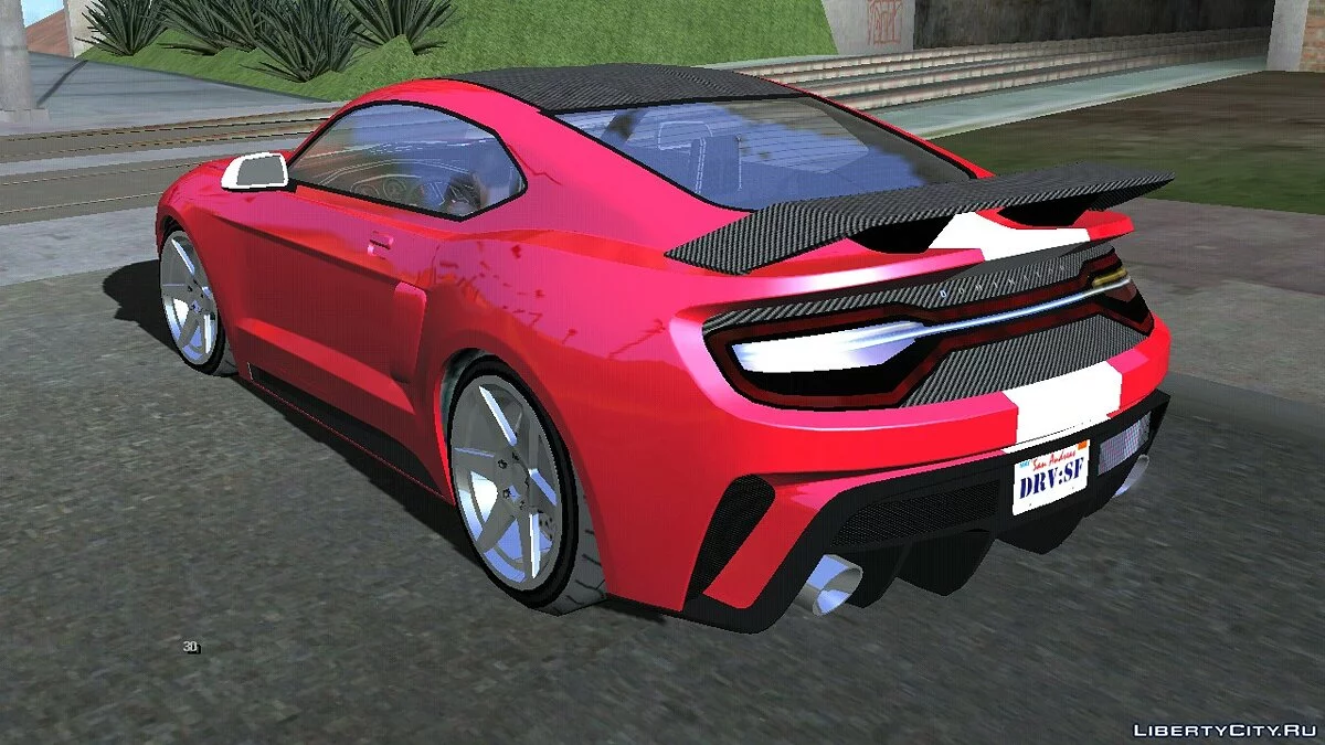 Vapid Dominator GT350R из GTA 5 / GTA San Andreas (iOS, Android)