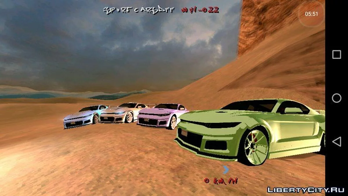 Vapid Dominator GTX (только DFF) / GTA San Andreas (iOS, Android)