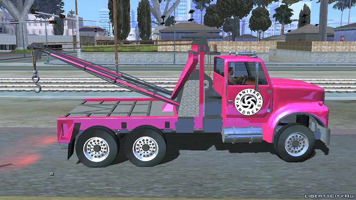 Vapid Towtruck Large (только DFF) для GTA San Andreas (iOS, Android) - Картинка #3